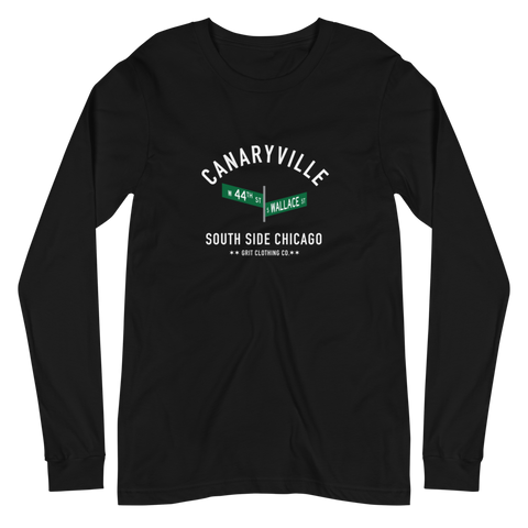 Canaryville - 44th & Wallace - Unisex Long Sleeve T-Shirt