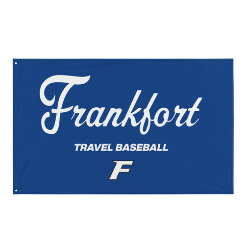 Frankfort F Baseball Flag