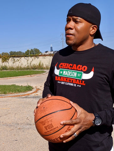 Chicago Basketball Long Sleeve T-Shirt
