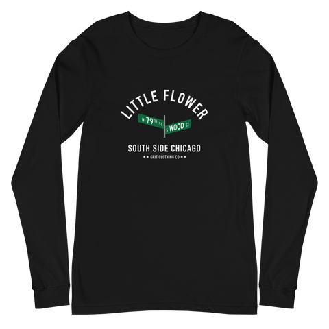 Little Flower - 79th & Wood - Unisex Long Sleeve T-Shirt