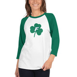 Unisex Frankfort Baseball St. Patrick's Day 3/4 Sleeve Shirt
