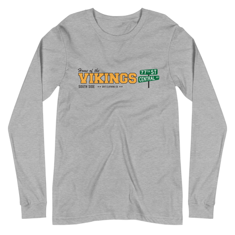 Vikings - 77th & Central - Long Sleeve T-Shirt
