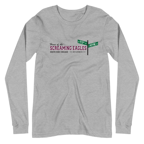 Screaming Eagles - 93rd & Hoyne - Long Sleeve T-Shirt