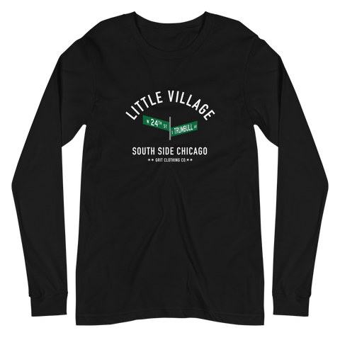 Little Village - 24th & Trumbull - Long Sleeve T-Shirt