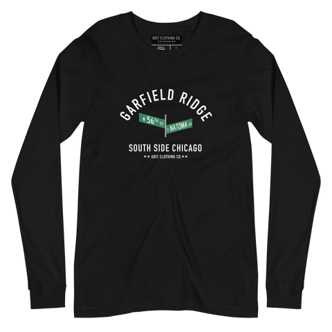 Garfield Ridge - 56th & Natoma - Long Sleeve T-Shirt